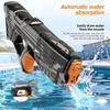 New Electric Water Guns Children Wholesale AutomaticWater Absorption Battery DisplayLarge Capacity Boys' Water PlayToyWater Gun
