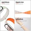 NEW Magnetic Sport Strap for Xiaomi Watch 10/9/8 Two Tone Silicone Band for Miband 10 NFC Smartwatch Replacement Bracelet