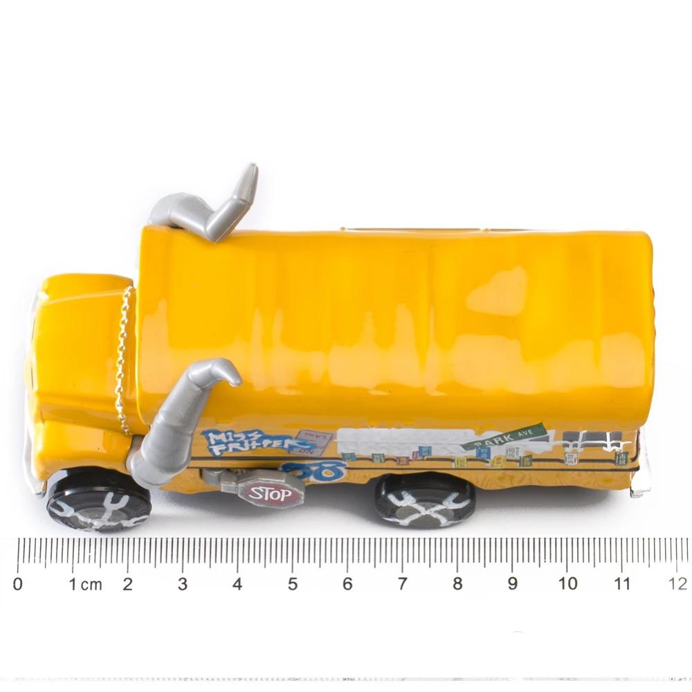 Auta Disney Pixar Auta Blesk McQueen rhapsody matador buldozer náklaďák Burák sklízecí stroj 1:55 Kovový model auta na odlití Hračka