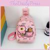 Trendy Adorable And Kids Chest Bag Colorful Cartoon Nylon Backpack For School And Play