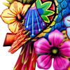 Creative Parrot Wall Art Sculpture Hanging Decor Ornament Metal for Living Room Home