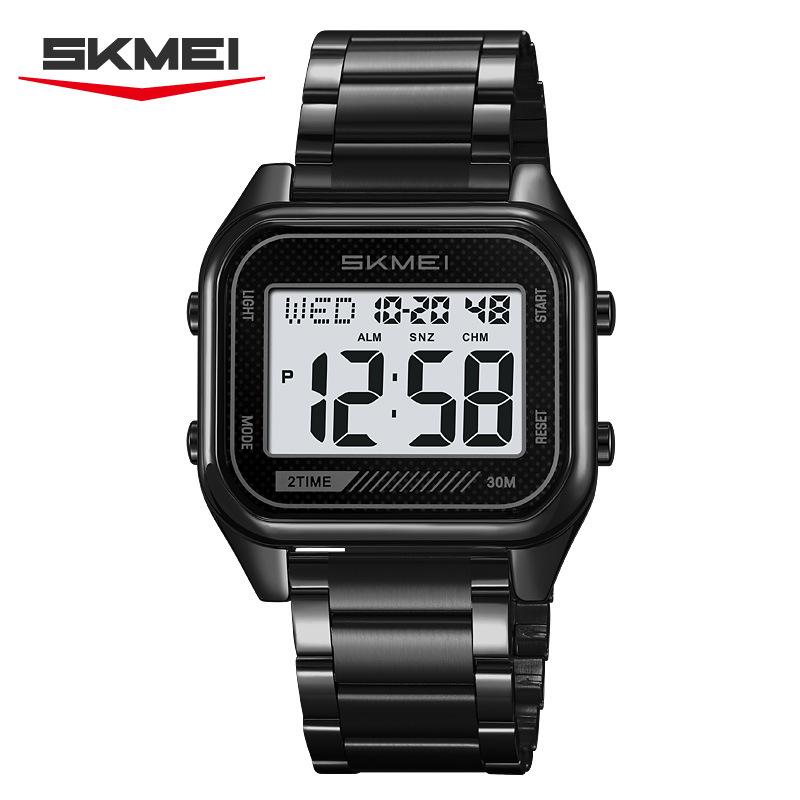 Electronic watch Student waterproof luminous sports electronic watch Multifunctional alarm clock Men's watch