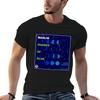 Blautöne T-Shirt Madlib Taunisexho Groß Einfach