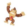 Nintendo Super Mario 6" / 15cm Tall Donkey Kong Action Figure with Pose Function, Perfect for Play and Display for Kids and Collectors Ages 3 and Up.