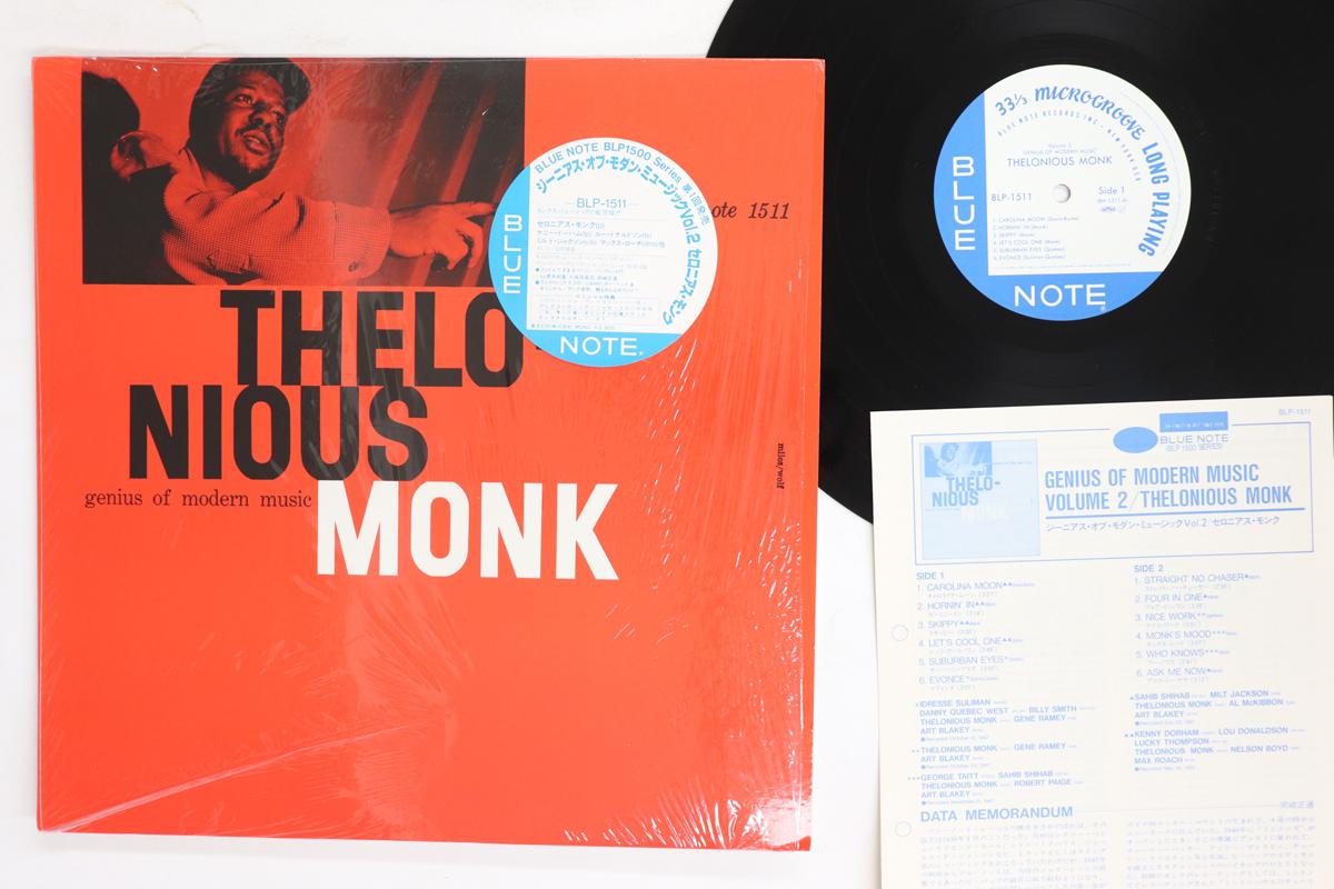 

LP Record THELONIOUS MONK Genius Of Modern Music Vol.2 BLP1511 BLUE NOTE 1983 Japan Jazz Used