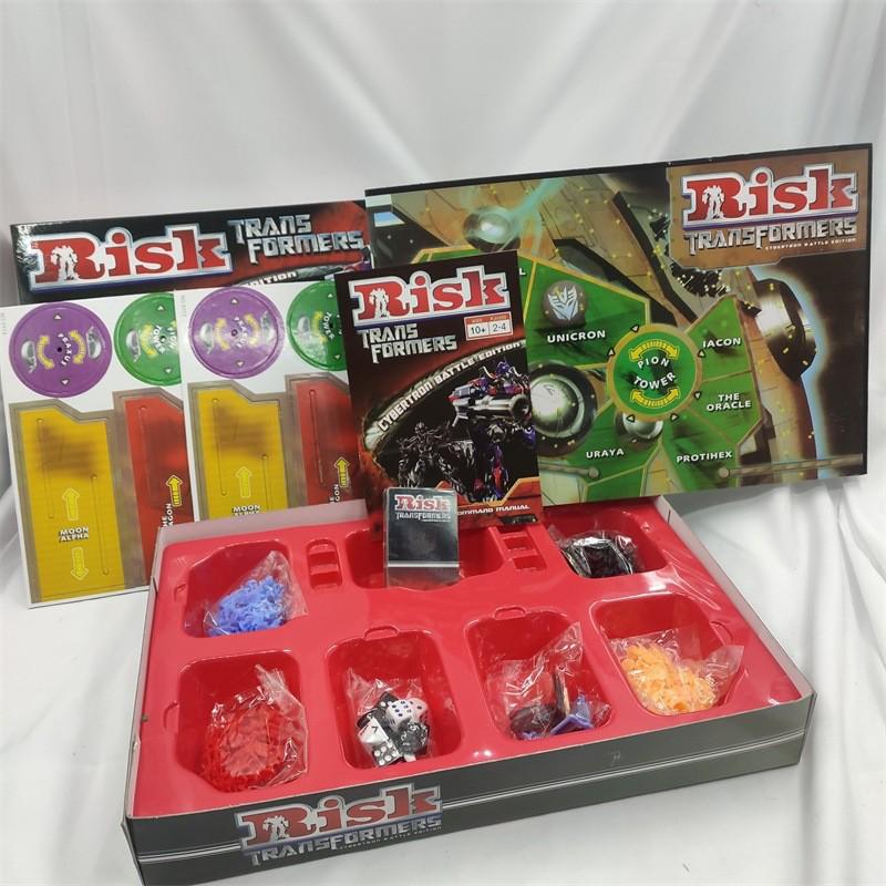 Classic RISK Board Game: Interactive English Card Edition