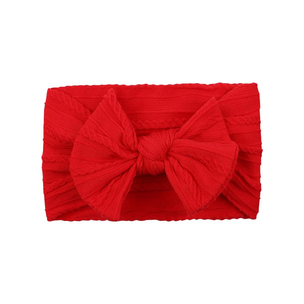 Baby Headband, Elastic Wide Brim Bow Children's Headband