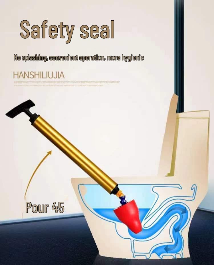 Toilet & Drain Unclogging Tool for Bathroom & Kitchen