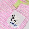 Hundeshirts Sommer Bedruckte Welpenkleidung Weicher Atmungsaktiver Pullover T-Shirt mit D-Ring für Kleine Mittlere Hunde Katzen