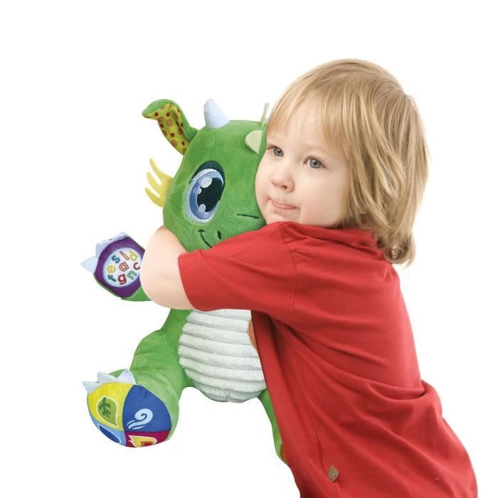 Peluche Interactive Baby Clementoni - Mon Copain Le Dragon - Mixte - 6 Mois Et Plus