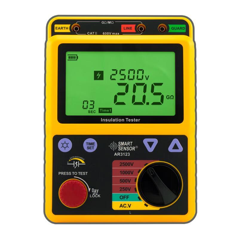 Smart Sensor High Voltage Insulation Resistance Tester (CN Version)