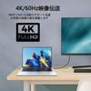 SinLoon 100W Typ C zu C Gegenläufiger Winkel zu USB Typ C Verlängerung 10Gbps Schnellladung Nylon Geflochtenes Kabel für USB C Geräte Kabel, U-förmiges USB-C