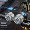 Rainproof Design Bicycle Front Rear Light High-Brightness Safety Cycling Light  Night Riding