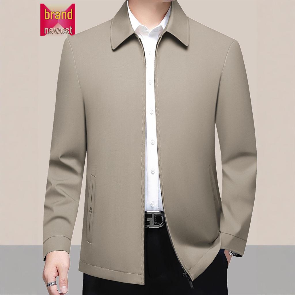 Men's Woodpecker Jacket: Lightweight, High-End Spring/Autumn Outerwear for Middle-Aged Executives (2025 New)