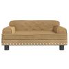 VidaXL Canapé pour enfants marron 70x45x30 cm velours, mini canapé, mini canapé-chaise, mini canapé pour enfants, canapé de 3196298