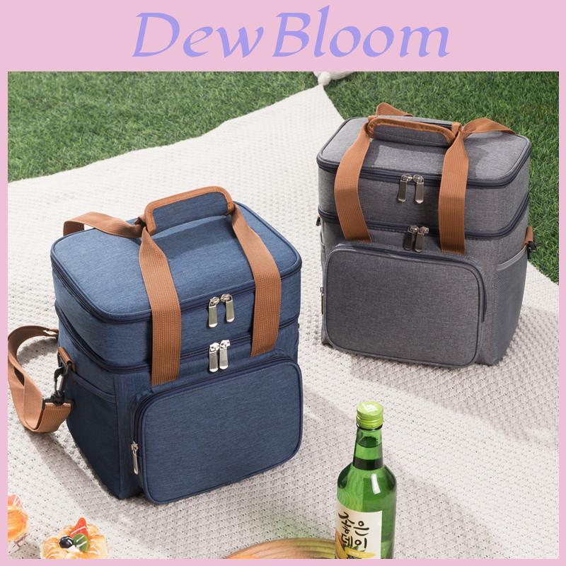 Portable Oxford Fabric Cooler Bag With Insulation And Water Injection For Outdoor Use