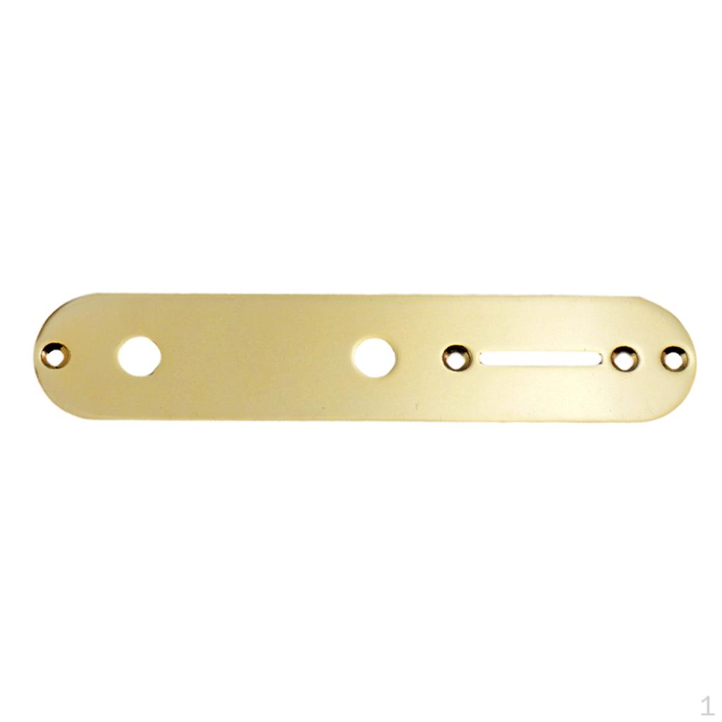 

Control Plate for Caster Guitar Musical Parts 3 Colors срібний