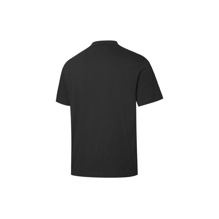 Puma Rebel Logo Contrast Sports Short Sleeve T-Shirt Men Tops Black 845993-01