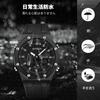 RORIOS Men's Quartz Watch with Date Display, Luminous Display, Lightweight, Multi-Function, Waterproof, Perfect for Work or Commuting, Stylish,