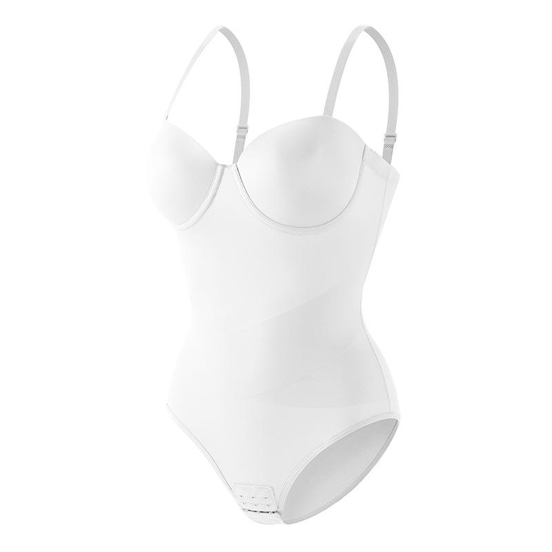 Plus Size Strapless Underwire Body Shaper: Seamless Waist & Abdomen Slimming Underwear for Special Occasion Dresses