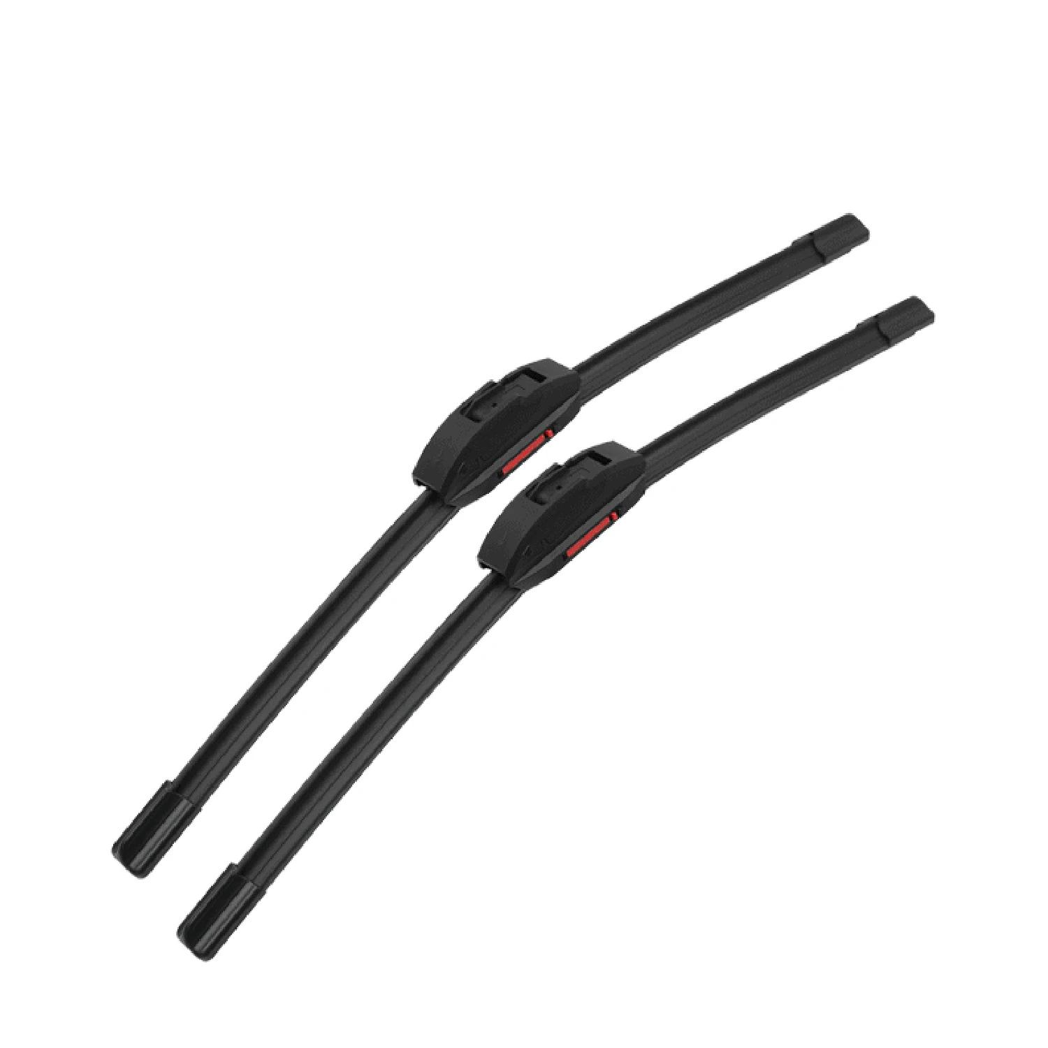Original Dual Rubber Strip Wiper Blades Compatible with Dodge Factory Quality Frameless Silent Windshield Wipers Replacement DodgeCaliberCoolBo(I