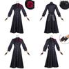 May I Ask For One Final Thing Scarlett Black Dress Cosplay Costume With Satin And Silk For Halloween Anime Fans