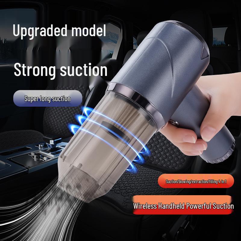 Leistungsstarker Akku-Handstaubsauger für Auto und Zuhause, mit starker Saugkraft und dualer Portabilität
