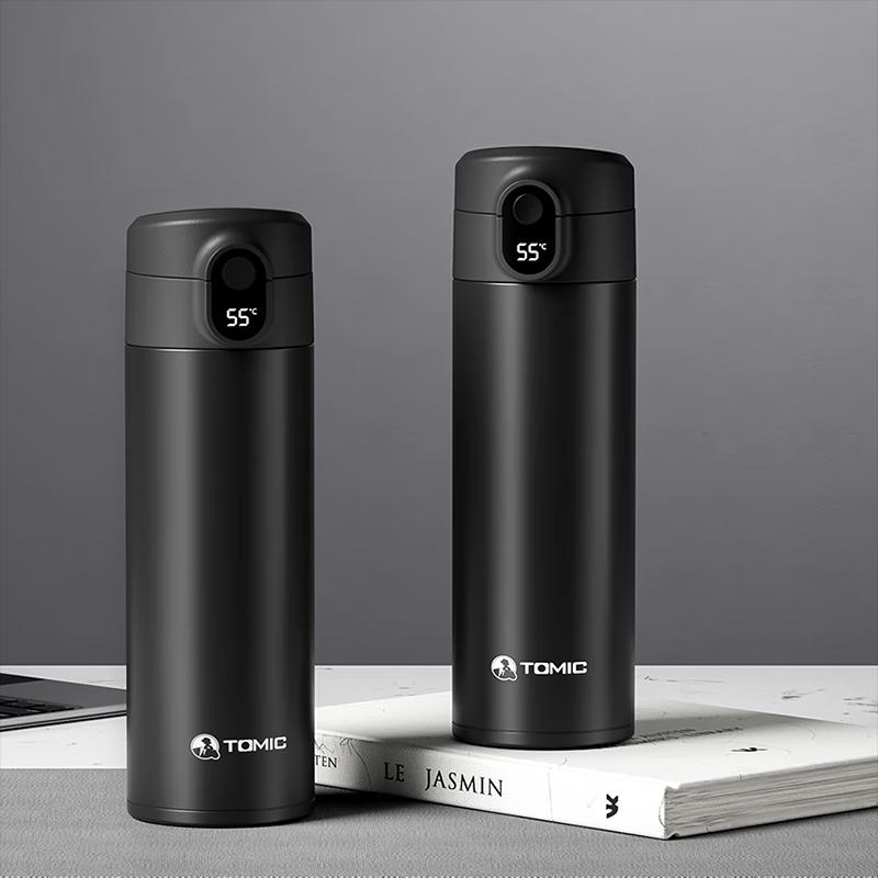 Temoke Smart LED Display 316 Stainless Steel Thermos