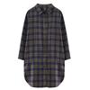 Vintage Long Sleeve Loose Fit Women S Skull Pattern Shirt