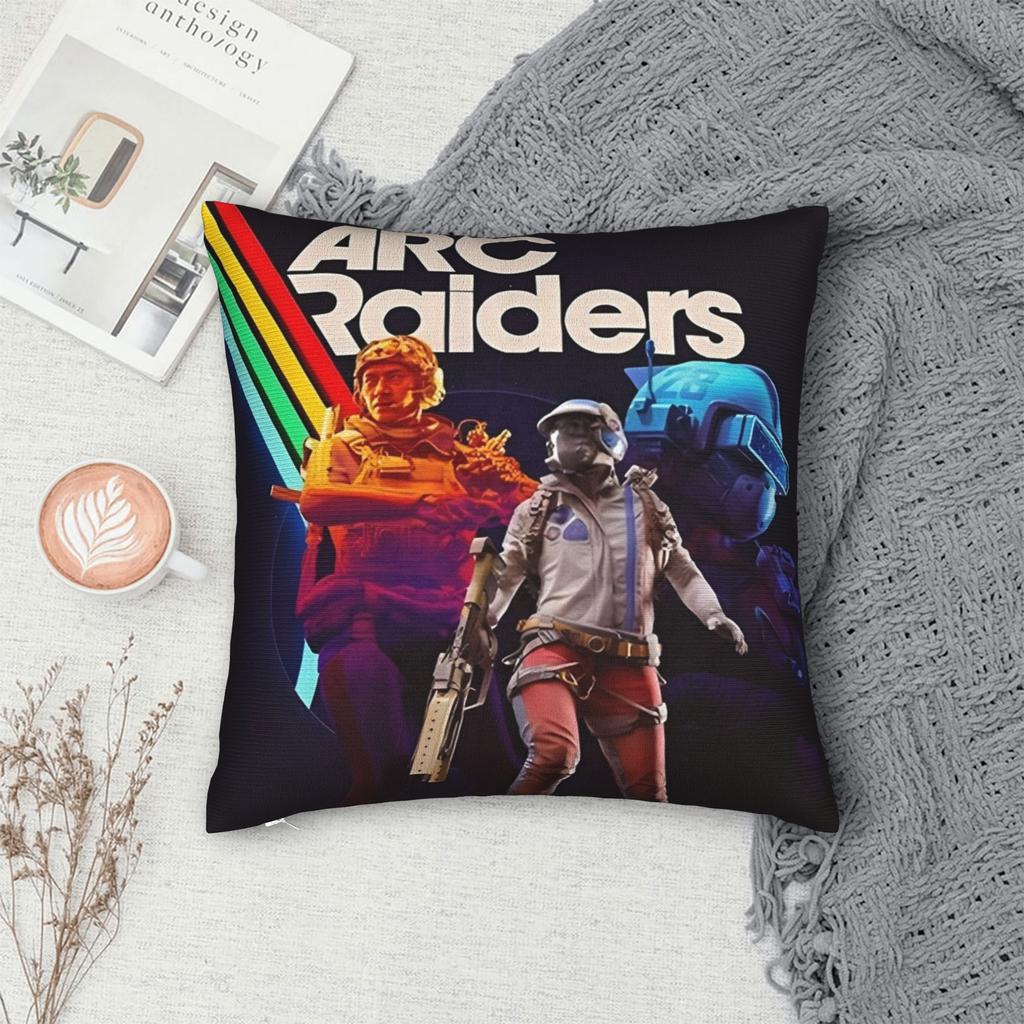 Federa Cuscino Stampata Videogiochi Arc Raiders Copricuscino Cuscino Decorativo Caldo per la Casa Quadrato Multimisura