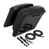 Motorcycle 5" Stretched Extended Saddlebags Bag For Harley Touring Road King Street Glide Electra Glide 1993-2013