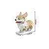 Cartoon Animal Building Blocks Creative Pet Dog Assembly Toy Diy Educational Puzzle Parent-Child Interactive Toy Gifts