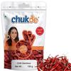 Chukde - Guntur Chilli Stemless - Chemical-free Indian Spice for Spicy Condiments, Pain Relief | 100 Gram (Pack of 3)