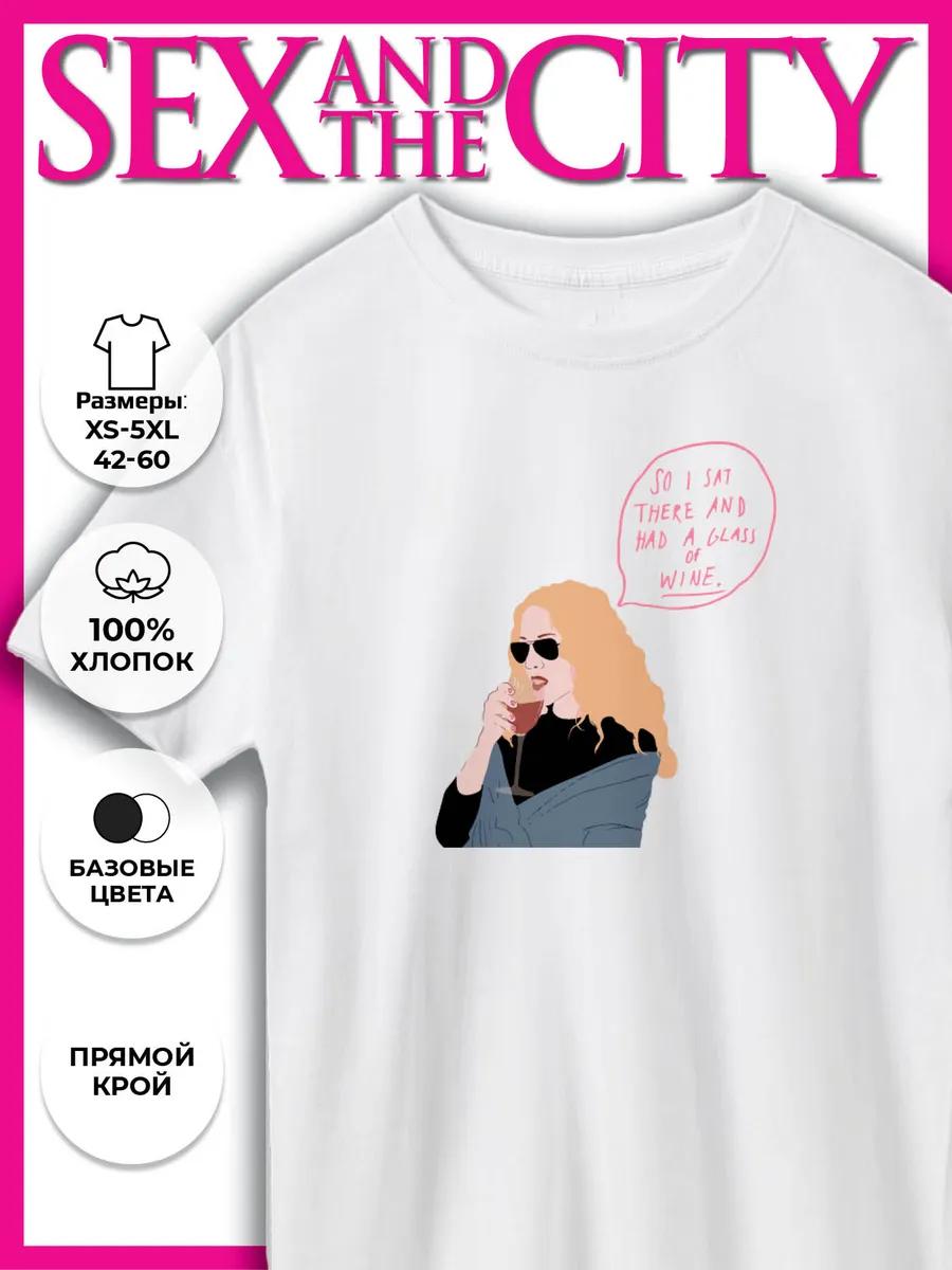 Straight Printed T-shirt - Sex and the City 3XL