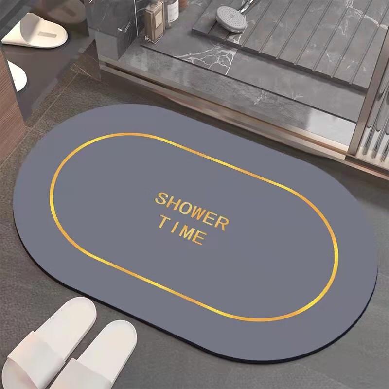 Visionary Diatomaceous Earth Style Absorbent Bathroom Mat