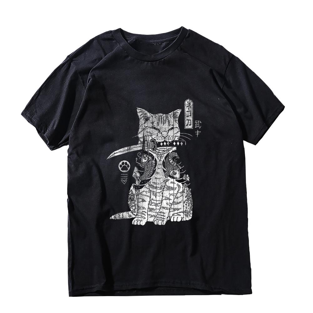 COOLMIND 100% Cotton Schrodinger Cat Print Big Size Men T Shrit Casual Sort Sleeve Cotton Summer Men Tshirt Male Tee Shirts