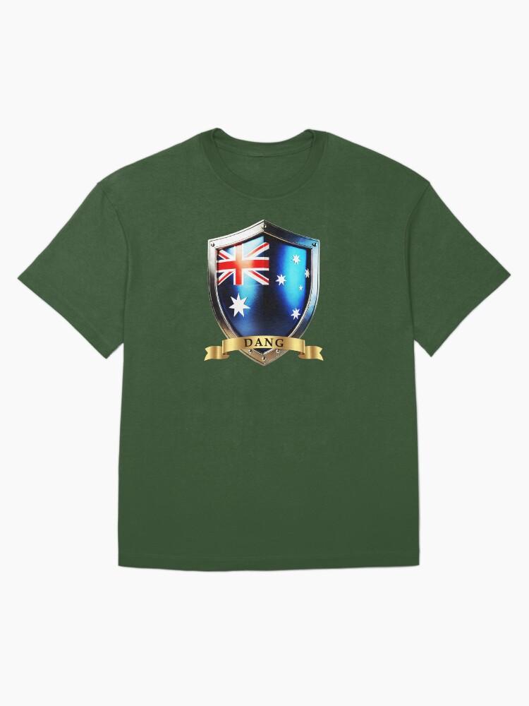 DANG! Dang Australian Heritage Crest Shield Oversized Unisex T-Shirt
