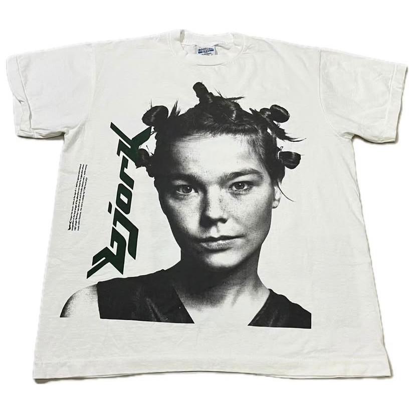 Vintage BJORK 1987 Music Style 80s Band RARE XL Single Stitch T-Shirt REPRINT L
