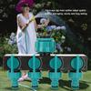 4 Way Tap Hose Adapter,   Converts Faucet Water To 4 Outlets with Stop Valve, Great for Garden Watering, Easy Installation with