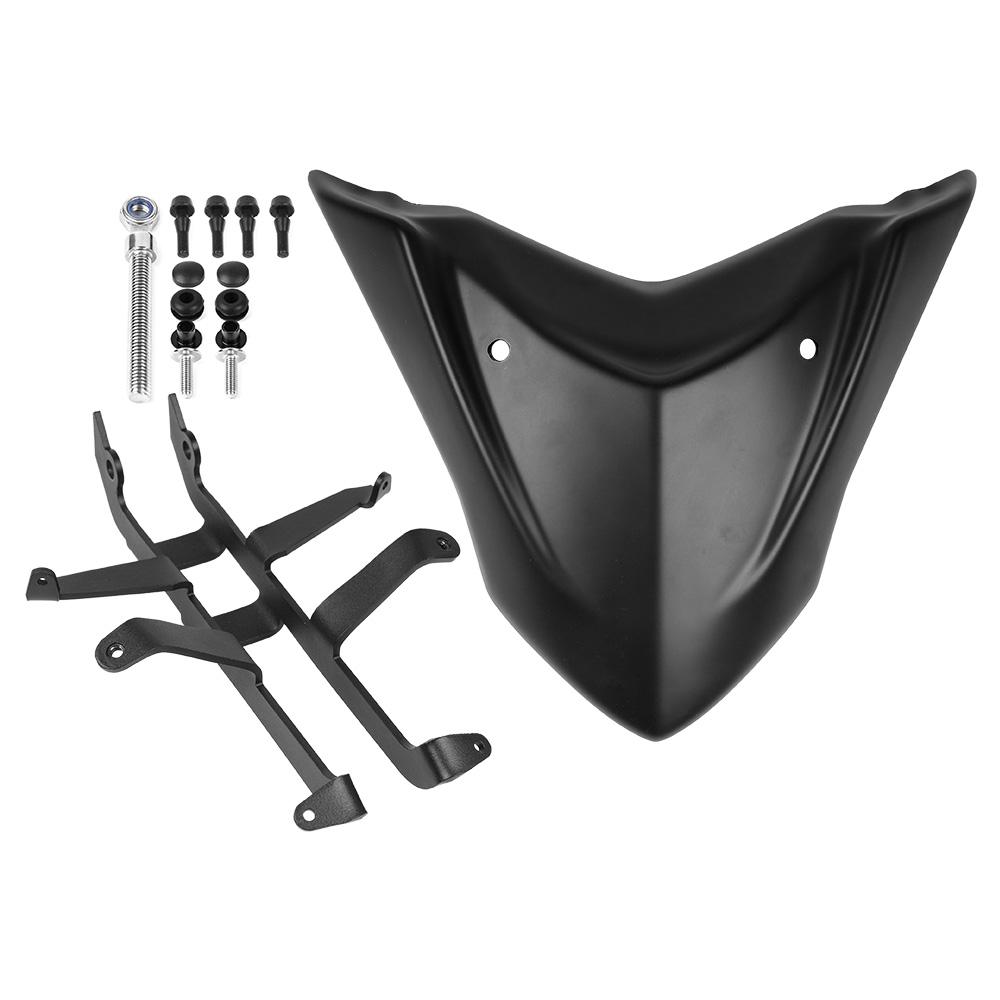 For YAMAHA TENERE700 Tenere 700 XTZ T7 T700 2019-2024 Front Beak Fairing Extension Wheel Extender Cover Motorcycle Accessories чёрный