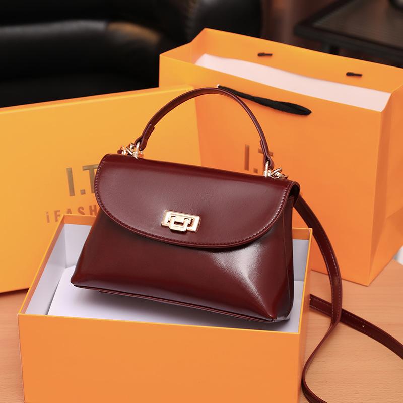 Modische Pendler- und High-End-Ein-Schulter-Crossbody-Kleine Quadratische Tasche