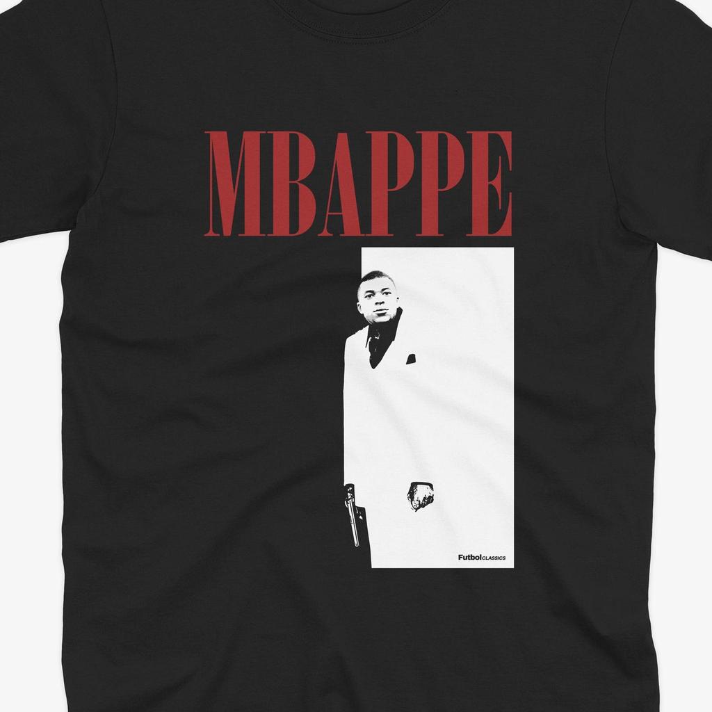 Kylian Mbappe Scarface Style T Shirt | Real Madrid T Shirt | RMFC | Los Blancos | Bernabeu | Real Madrid Fan | Real Madrid Gift