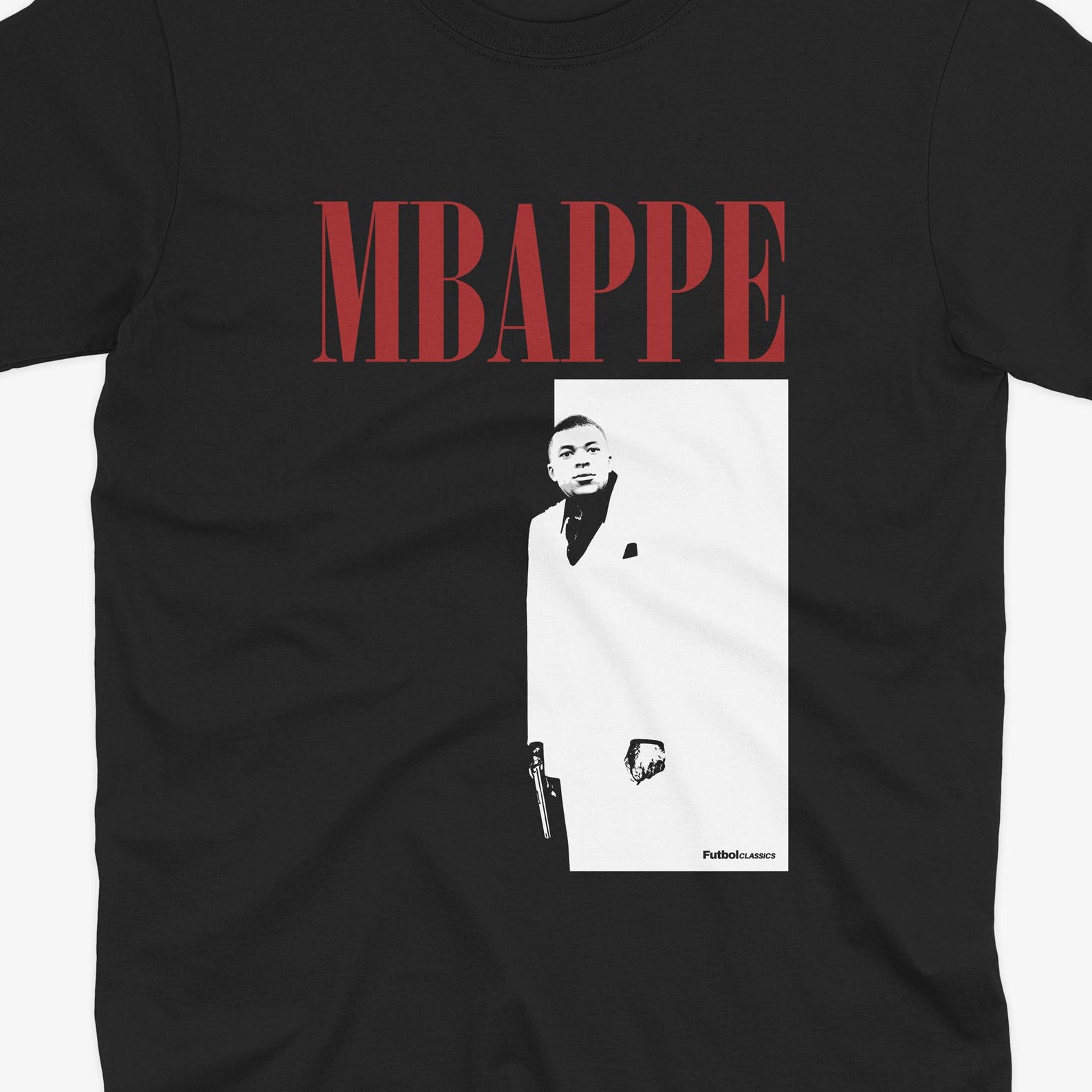 Kylian Mbappe Scarface Style T Shirt | Real Madrid T Shirt | RMFC | Los Blancos | Bernabeu | Real Madrid Fan | Real Madrid Gift 4XL
