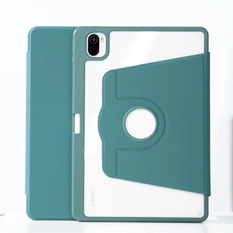 Flip Leather Case for XiaoMi MiPad 5 6 Mi Pad 5 6 Pro 11 with Pen Slot 360° Rotation for RedMi Pad 10.61''2022 Sleep/Wake Stand Shockproof Cover