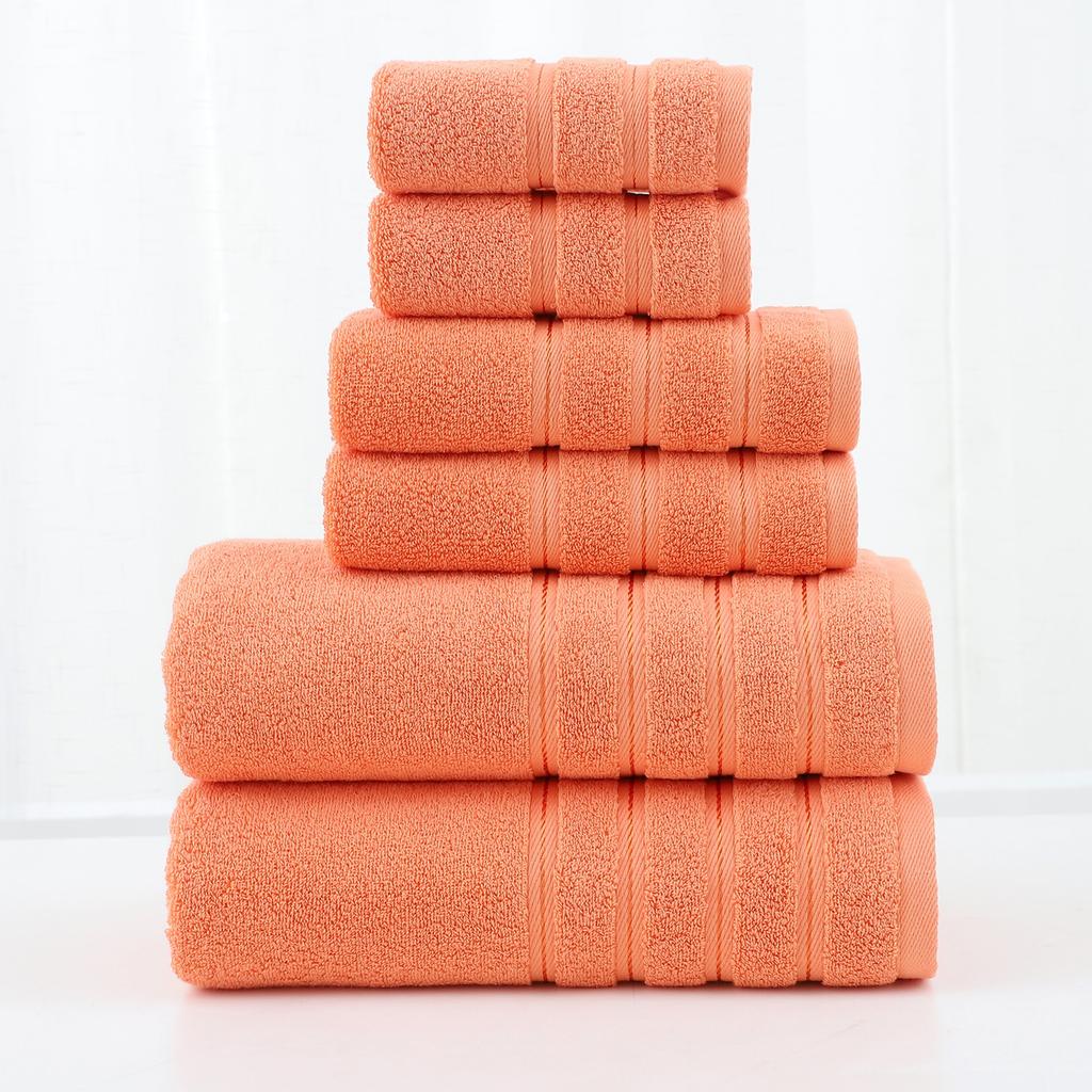 Plain color broken gear twill square towel bath towel cover towel pure cotton face towel