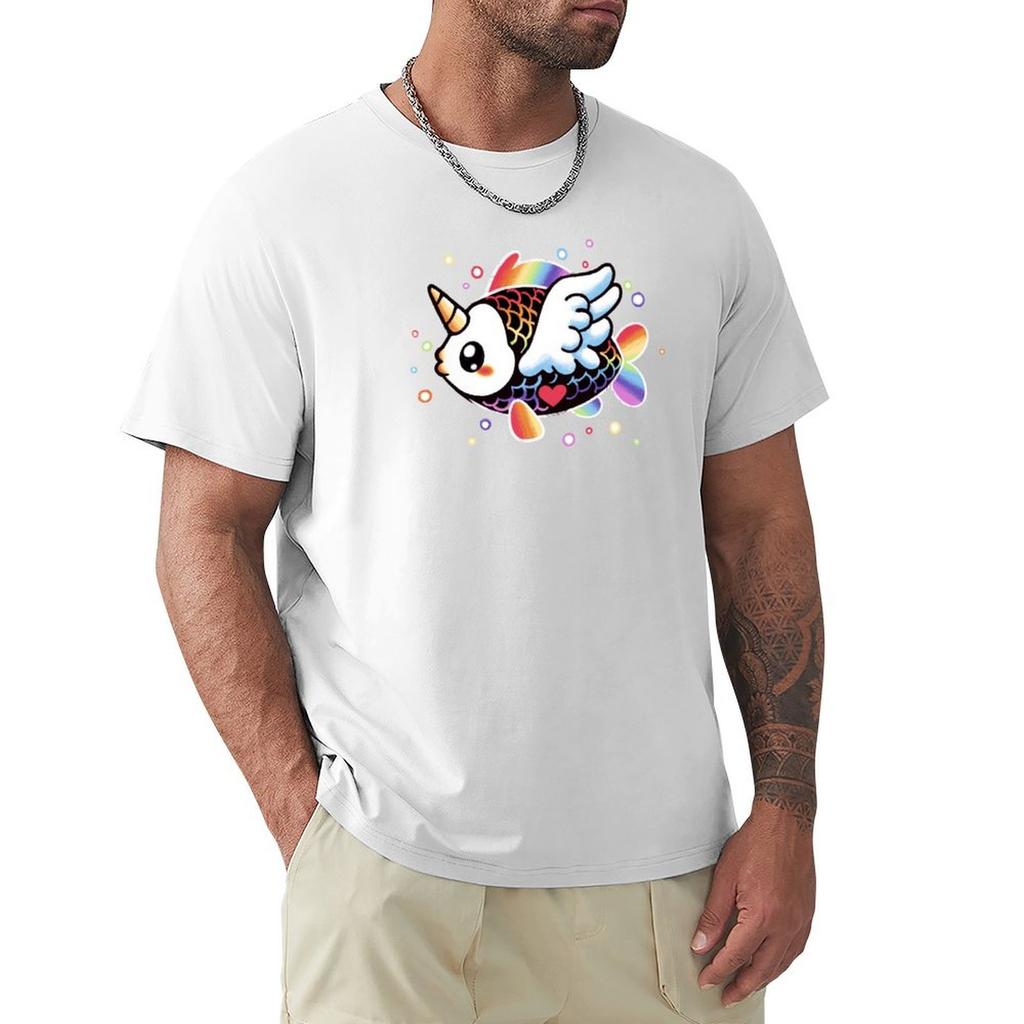 Fishycorn Tshirt Running Gym Short Sleeve Sports Tee
