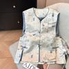 Vest Vest Women's 2025 New Premium Button Vest High-end Top