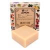 Naturalis Lemon Soap Handmade Cold-Pressed Lemon Soap for Bath with Lime Essential Oil Luxury Soap for Deep Nourishment, Moisturizing, and