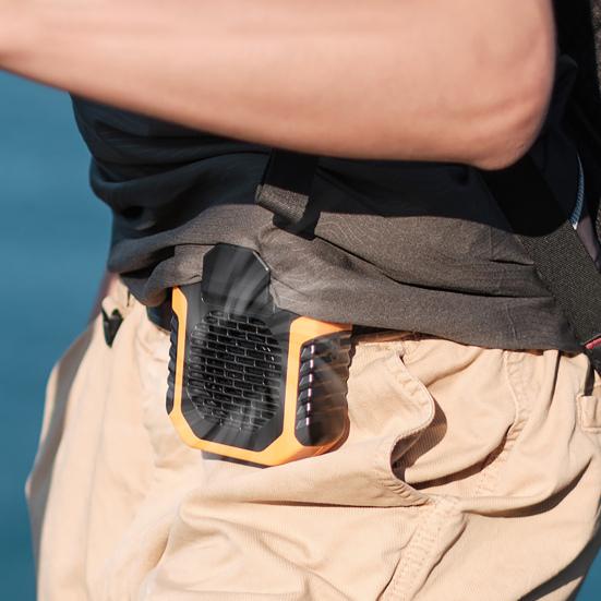 Cooling Fan Multi-purpose Strong Wind Rechargeable Summer Outdoor Neckband Hanging Waist Portable