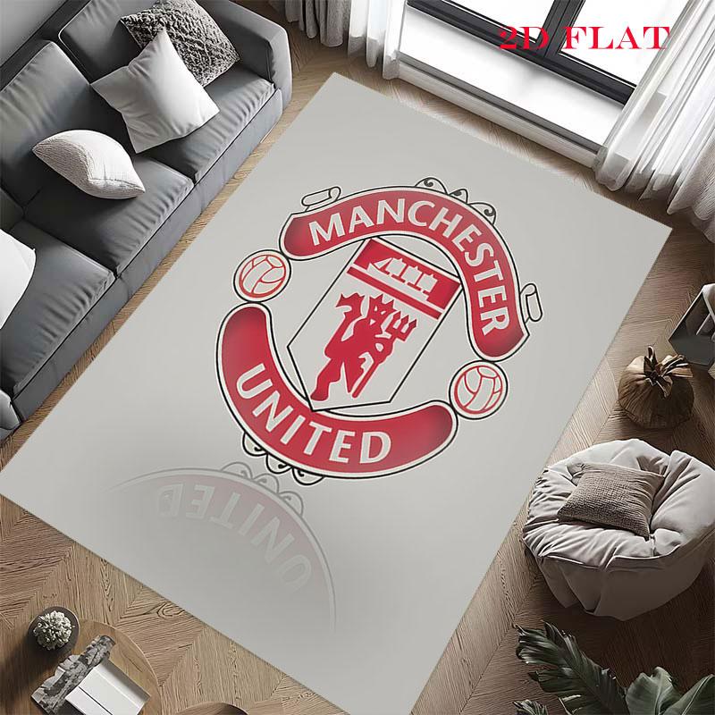 Round MUFC Rug Carpet Rug for Living Room Bedroom Home Sofa Decoration,Kids play Nonslip Floor Mat